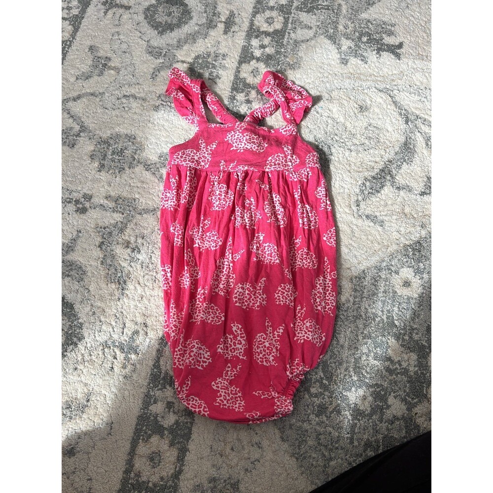 Romper Posh Peanut size 2T with Bunnies for Easter